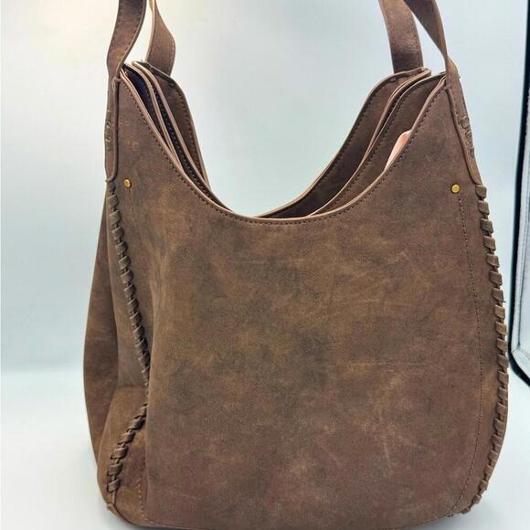 Style & Co Whip-Stitch Soft 4-Poster Tote, purse, bag - Picture 10 of 11